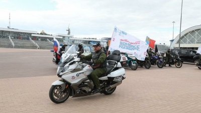Участники мотопробега «Донбасс – Кузбасс» прибыли в Волгоград