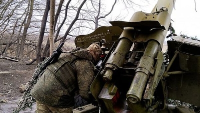 Артиллеристы волгоградского полка бьют врага на СВО из гаубиц Д-20 и «Гиацинтов»