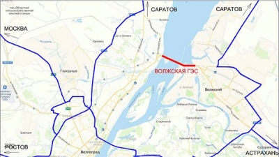 В Волгоградской области для грузовиков ограничат движение через Волжскую ГЭС
